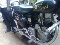 Black Royal Enfield Bullet Standard 350