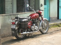 Cherry Red Royal Enfield Bullet Standard 350