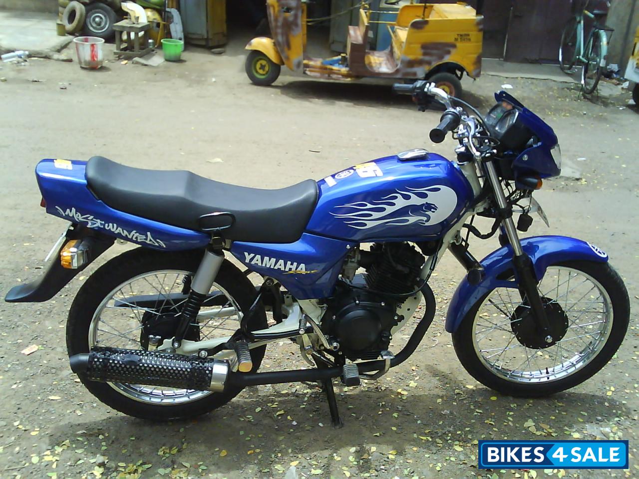 Blue Yamaha YBX