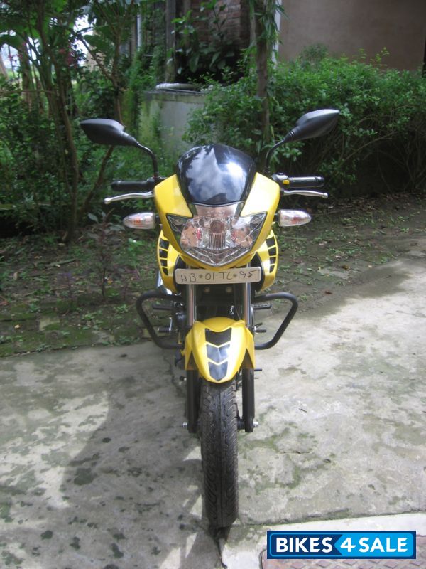Pearlcent Yellow TVS Apache RTR FI 160