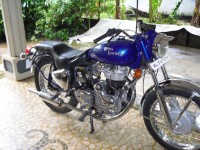 Peacock Blue Royal Enfield Bullet Machismo 350 Old