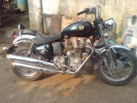 Green Royal Enfield Lightning 535