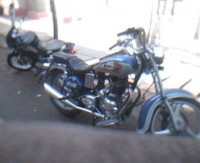 Blue Royal Enfield Bullet Standard 350