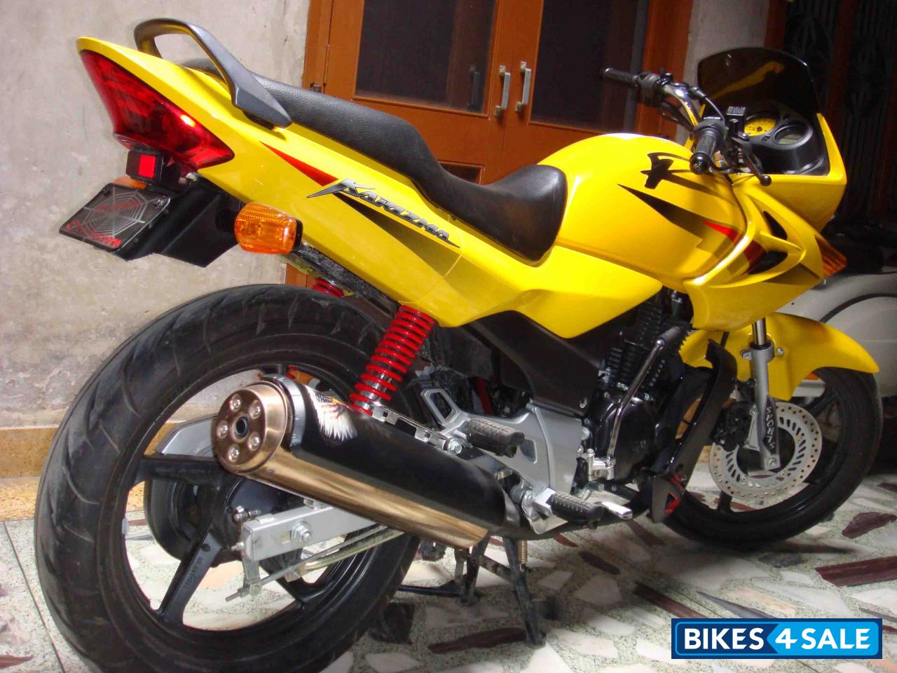 Used 09 Model Hero Karizma R For Sale In Jalandhar Id 194 Yellow Colour Bikes4sale