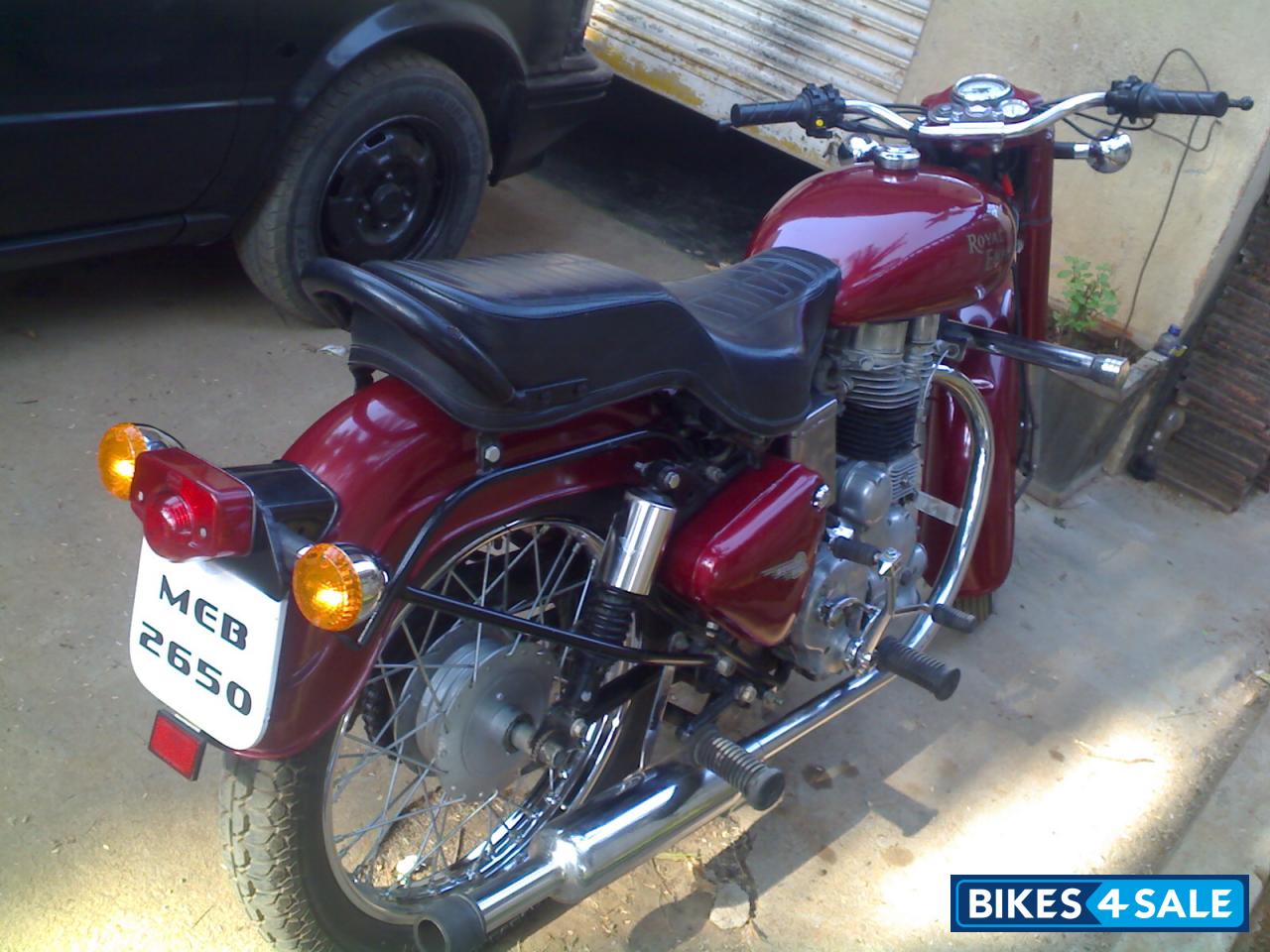 Used 1970 model Royal Enfield Bullet Standard 350 for sale in Bangalore. ID 19903. Cherry Red ...