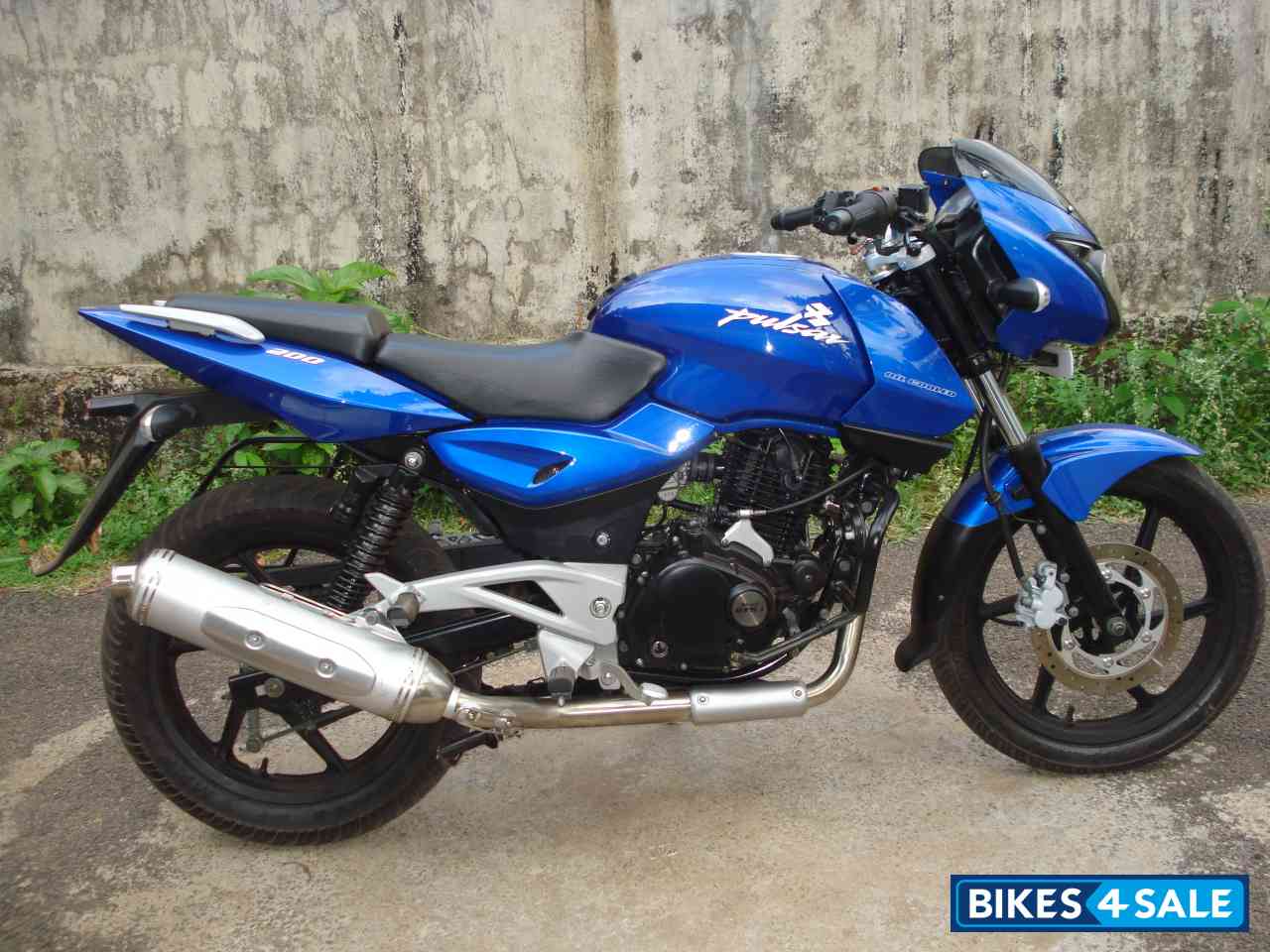 Long Beach Blue Bajaj Pulsar 200 DTSi