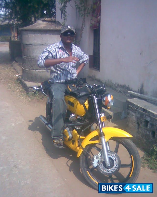 Used Yamaha Rx 100 For Sale In Guntur Id Yellow Colour Bikes4sale
