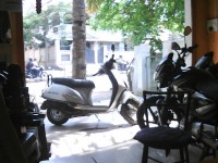 Maid Night Blue Honda Activa