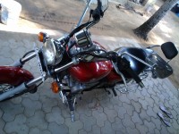 Red Bajaj Avenger