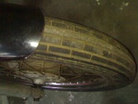 Black Yamaha RX 135