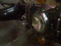 Black Yamaha RX 135