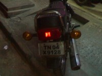 Black Yamaha RX 135