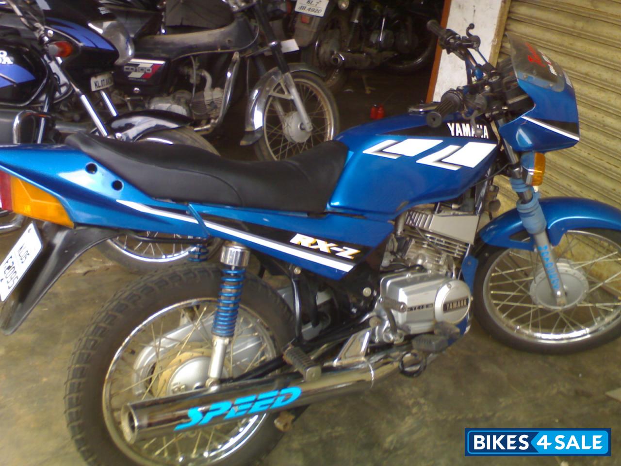 Blue Yamaha RXZ