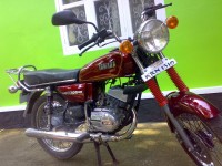Honda Red Yamaha RX 100