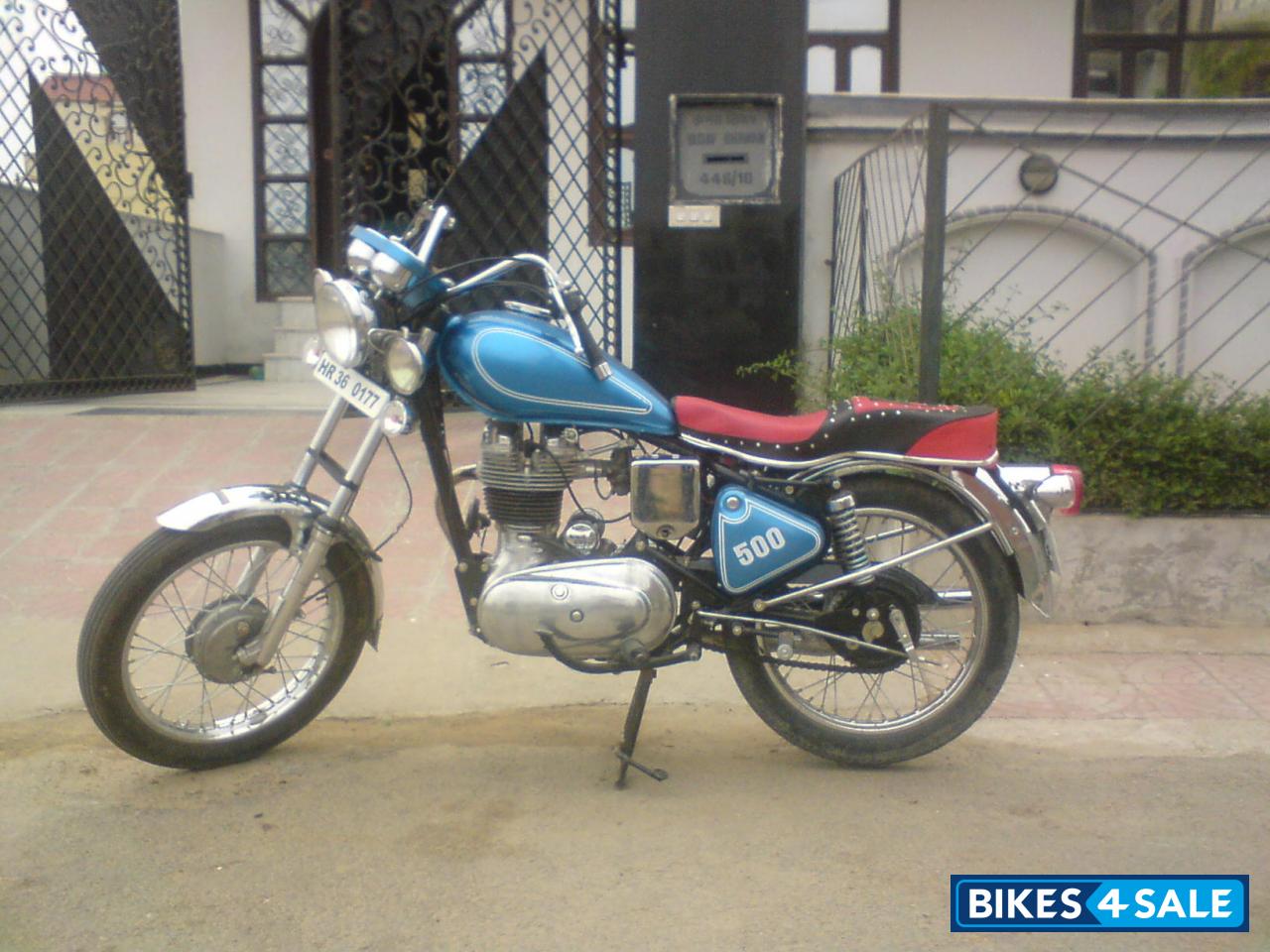 bullet 350 es efi royal blue