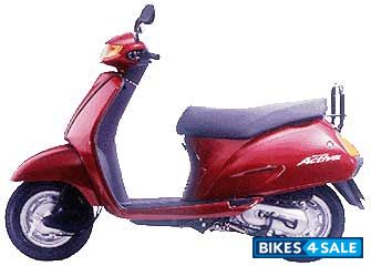 Red Honda Activa