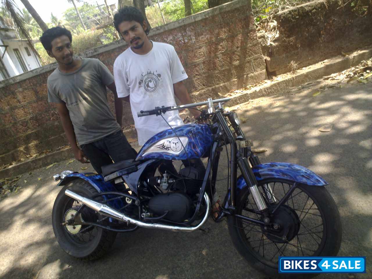 Blue/black Modified Bike Blue/black Modified Bike