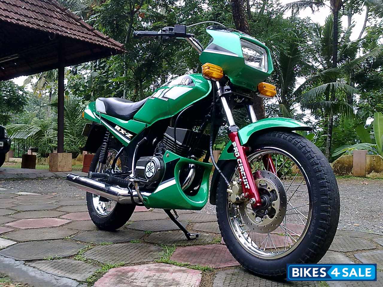 Green Yamaha RXZ Green Yamaha RXZ