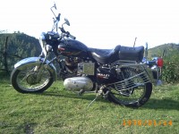 Black Royal Enfield Bullet Standard 350