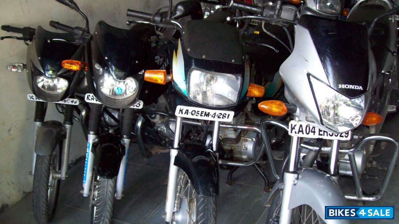 Black Silver Honda Unicorn