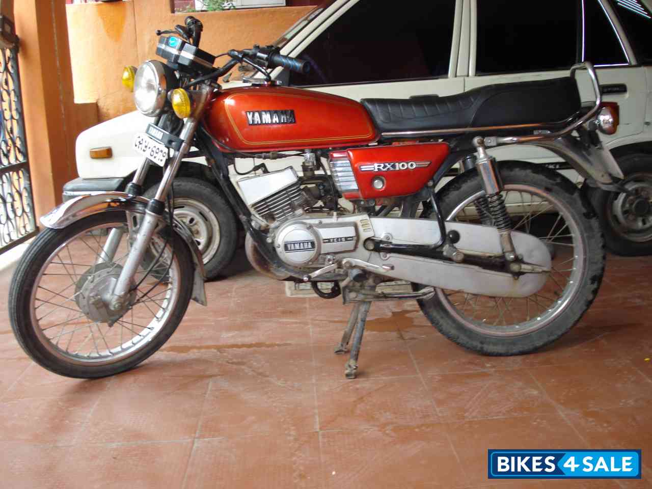 Used 1988 Model Yamaha Rx 100 For Sale In Bangalore Id 27491 Red