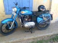 Metallic Blue Royal Enfield Bullet Diesel Taurus