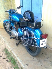 Metallic Blue Royal Enfield Bullet Diesel Taurus