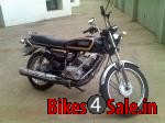 Black Yamaha RX 135
