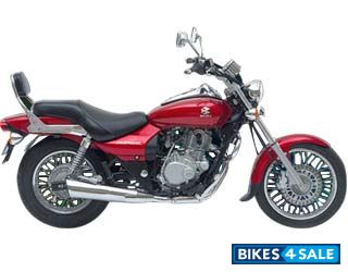 Red Bajaj Avenger