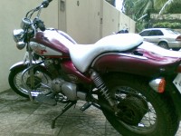 Maroon Yamaha Enticer
