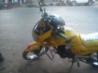 Yellow Modified Bike