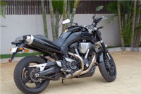 Black Yamaha MT-01