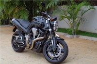 Black Yamaha MT-01