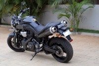 Black Yamaha MT-01