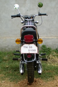 Black Ideal Jawa Yezdi RoadKing