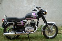 Black Ideal Jawa Yezdi RoadKing