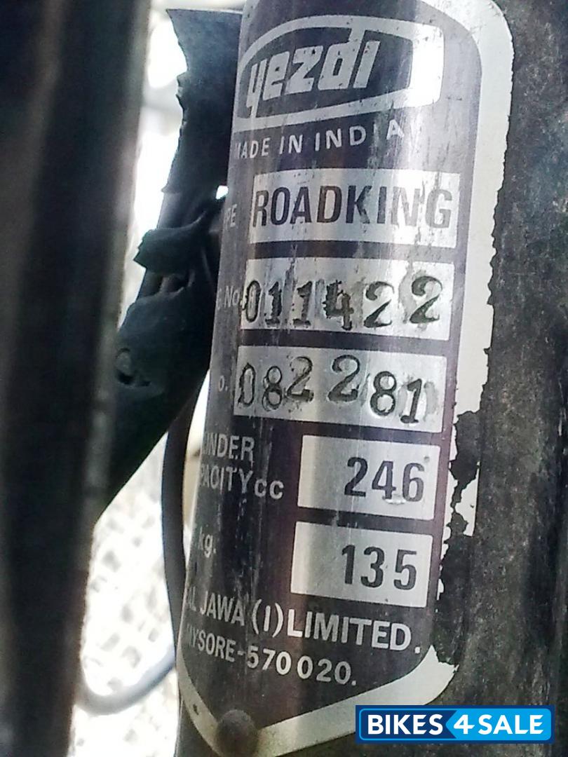 Black Ideal Jawa Yezdi RoadKing