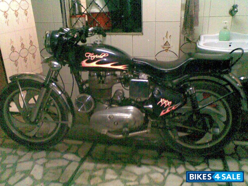 Blue Double Shaded Royal Enfield Bullet Standard 350