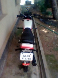 Red Bajaj KB 125
