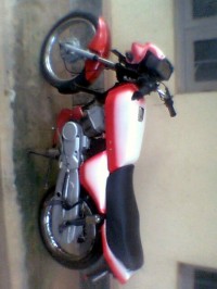 Red Bajaj KB 125