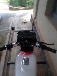 Red Bajaj KB 125