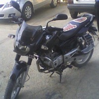 Black Bajaj Pulsar 150 DTSi