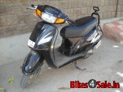 Black Honda Activa