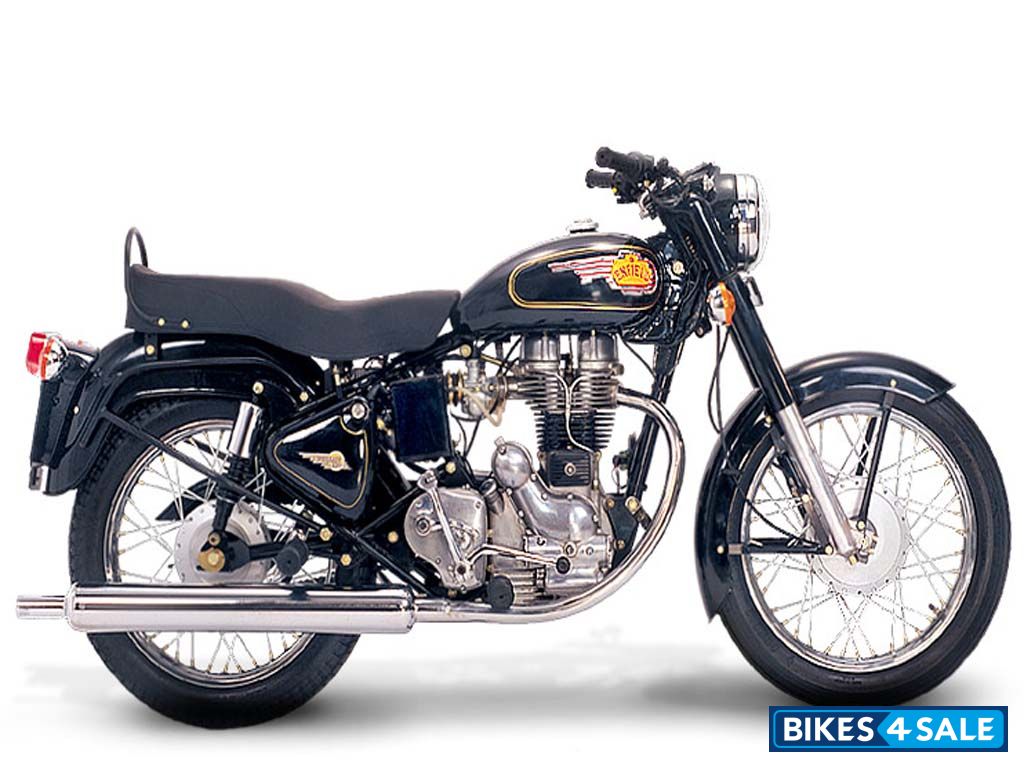 Black Royal Enfield Bullet Standard 350