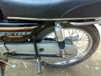 Black Yamaha RX 135