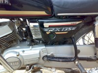 Black Yamaha RX 135
