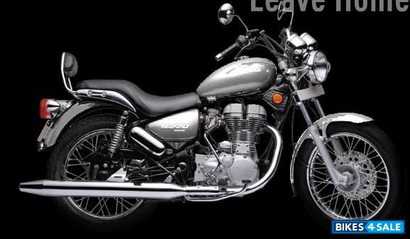 Silver Royal Enfield Thunderbird TwinSpark 350