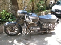 Black Ideal Jawa Yezdi