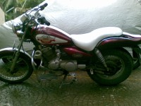 Maroon Yamaha Enticer