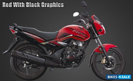 Red And Black Honda Unicorn Sporty